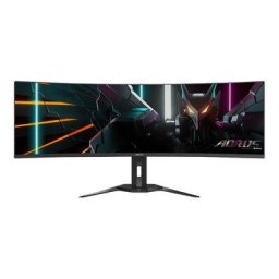Monitor Gigabyte CO49DQ OLED Curbat 124.5cm 49inch HDR Negru
