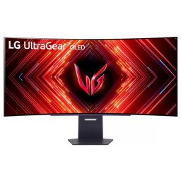 Monitor LG 45 LG 45GS95QX-B WQHD (3440 x 1440) HDMI DisplayPort Ecran curbat 240Hz 0.03ms Negru