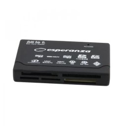 Cititor de Carduri Esperanza EA119 All in One USB2.0 Negru