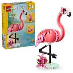 LEGO Animale salbatice: Flamingo roz Numar piese 288 Varsta 8 + ani