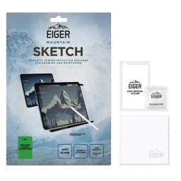 Folie Protectie Eiger Mountain Sketch iPad Air 11 (2024)/ 10.9 (10th Gen) Transparent