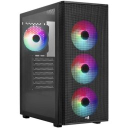 Carcasa PC Aerocool Designer V2 ATX Mid Tower fara Sursa Negru