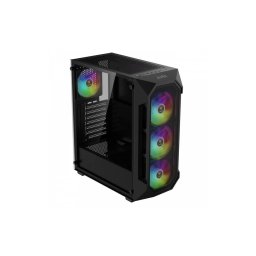 Carcasa PC Gamdias Aura GC1 Elite aRGB Mid Tower fara Sursa Negru