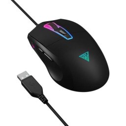 Mouse Gaming cu Fir Gamdias Zeus M5 Iluminare aRGB 12800DPI Negru