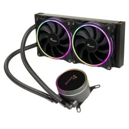 Cooler Procesor Inter-Tech Iceman LC-240 Racire cu Lichid Iluminare aRGB 2x 120MM Negru