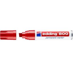 Marker Edding 800 Permanent Rosu
