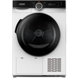 Uscator de Rufe cu Pompa de Caldura Heinner HHPD-M10K3A+++ Capacitate 10KG 14 Programe Control Touch Blocare Acces Copii Clasa C Alb