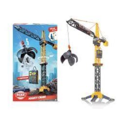 Dickie Macara Simba Mighty Crane 110cm Rotatie 360 Cu Telecomanda Galben