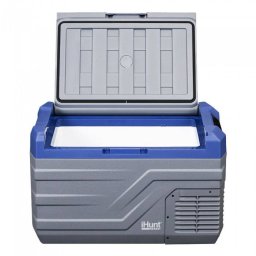 Lada Frigorifica Portabila iHunt Bro Freezer NL30 26.8L Display LED Capac Reversibil Gri/Albastru