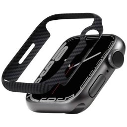 Carcasa Air Case PITAKA Aramida Apple Watch 7 45mm Negru