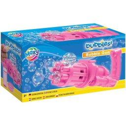 Pistol pentru Baloane de Sapun Moxy Bubble Shooter Roz