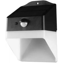Lampa LED de Exterior V-Tac VT-422 2W 4000K cu Senzor PIR Incarcare Solara IP65 Alb/Negru