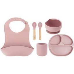 Set Pentru Diversificare Momi Din Silicon Roz