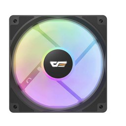 Ventilator Carcasa darkFlash CL12 LED 120mm 12V 4-Pin Hydro-Bearing 25.52dBA 52.46CFM 1200RPM Negru