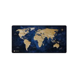 Mousepad Natec World Deep Blue 80x40cm Albastru