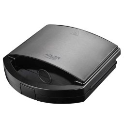 Sandwich Maker Adler AD3069 Strat Antiaderent 1000W Negru