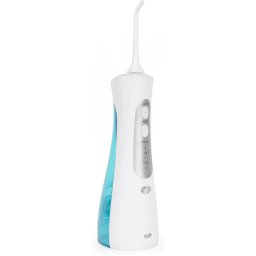 Irigator Oral Rio Beauty DCIR2 Portabil 200ML IPX7 Incarcare USB Duza Rotativa 360Â° Alb/Albastru