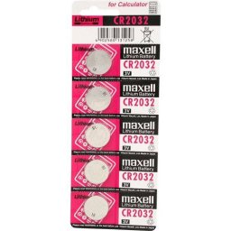 Set 5 Baterii Maxell 18742 Tip Buton CR2032 Li 3V