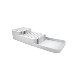 Organizator Cutite Deco Bella 39 x 14 x 7cm Alb