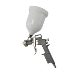Pistol de Vopsit Pneumatic Carguard PSA007 5 Bar Duza 1.5MM Rezervor 600ML Alb/Gri