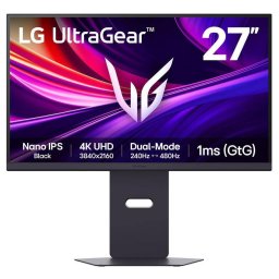 Monitor LG UltraGear 27G850A-B 27inch Nano IPS Black 4K UHD 240Hz Full HD 480Hz 1ms HDR Negru