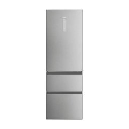 Combina Frigorifica Haier HTW5618DNMG 3D 60 Seria 5 No Frost Iluminare LED Clasa D Inox Argintiu