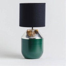 Veioza home&you Silas Negru/Verde