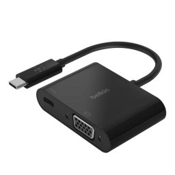 Adaptor Belkin USB-C TO VGA + Charge Adapter Negru