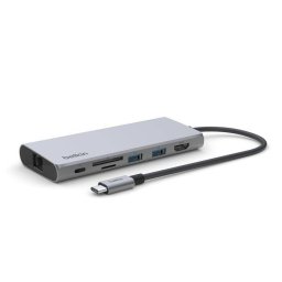 Adaptor Belkin USB-C 7IN1 Multiport Gri