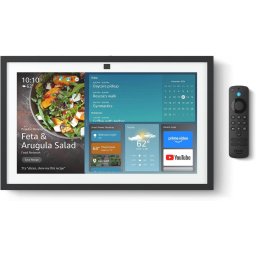 Smart Display Amazon Echo Show 15 (2024) 15.6Inch Full HD Control Vocal Alexa Fire TV Wi-Fi Bluetooth Negru