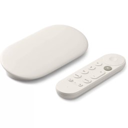 Media Player Google TV Streamer 4K Bluetooth Wi-Fi Android TV 32GB Telecomanda Alb