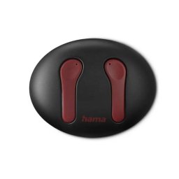 Casti Hama Spirit Unchained Bluetooth True Wireless Earbuds ENC Negru-Rosu