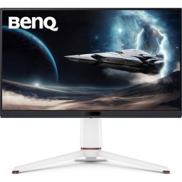 Monitor LED Gaming BenQ Mobiuz EX271U 27 inch UHD 4K IPS 165Hz White