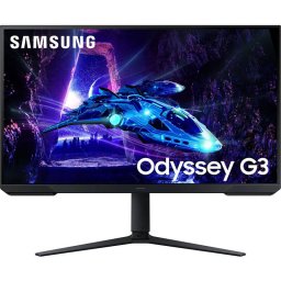 Monitor LED Gaming Samsung Odyssey G3 G30D LS32DG302EUXEN 32 inch FHD VA 1ms 180Hz 3-sided borderless Black