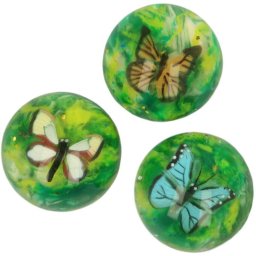 Minge Keycraft CR138 cu Fluture Diametru 4.5CM 3 Ani+ Multicolor
