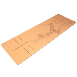 Saltea Yoga Iggy din Pluta 1830 x 610 x 4MM Maro