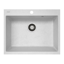 Chiuveta Soft Compozit Pyramis Square Durothek 60x50 1B Alb