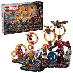 LEGO Razbunatorii: Sfarsitul jocului Batalia finala Numar piese 621 Varsta 9 + ani