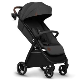 Carucior Sport Lionelo Ingrid Spatar Reglabil in 3 Pozitii Capotina Impermeabila cu Filtru UPF50+ pana la 22KG Sistem Pliere Automata 6 Luni+ Gri