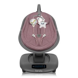 Balansoar Electric Bebelusi Lionelo Blossom 5 Melodii 5 Moduri de Balansare Telecomanda Reglare Pozitie pentru Somn pana la 9KG Mov