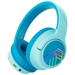 Casti PowerLocus Pentru Copii Wireless Bobo Kids Albastru