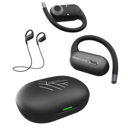 Casti PowerLocus Bluetooth Wireless Open-Ear Move Negru