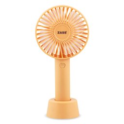 Mini Ventilator Portabil Zass ZPF 02 5W Portocaliu