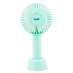 Mini Ventilator Portabil Zass ZPF 02 5W Turcoaz