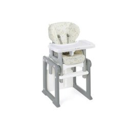 Scaun de Masa Bebelusi Jane Activa Evo 2in1 Transformabil in Masuta cu Scaun Conform cu Standardele Europene de Siguranta EN 14988:2017 + A1:2020 Bej/Gri