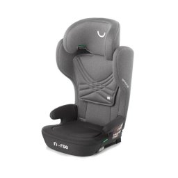 Scaun Auto Copii Nurse Spring I-Size cu Sistem Isofix Pliabil 100-150CM 4-12 Ani Conform cu Standardul European de Securitate ECE R129 Gri
