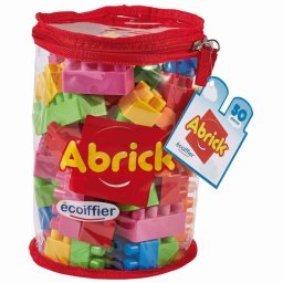Set de Constructie Simba Abrick 50 Piese 18 Luni+ Multicolor
