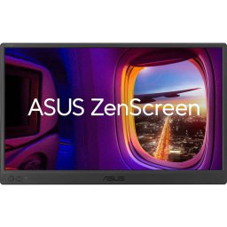 Monitor LED Portabil ASUS ZenScreen MB169CK 15.6 inch FHD IPS 5ms 60Hz Black