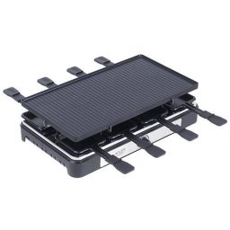 Gratar Raclette Adler AD 6616 1400W 8 Persoane Negru