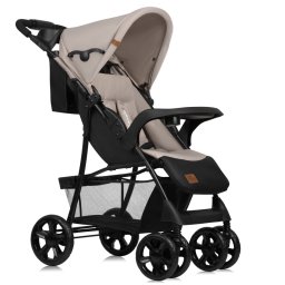Carucior Sport Lionelo Emma Plus 6-36 Luni Maxim 15KG cu Tavita 2 Suporturi pentru Pahar Geanta Accesorii Conform cu Standardul European de Securitate EN1888-1 Bej